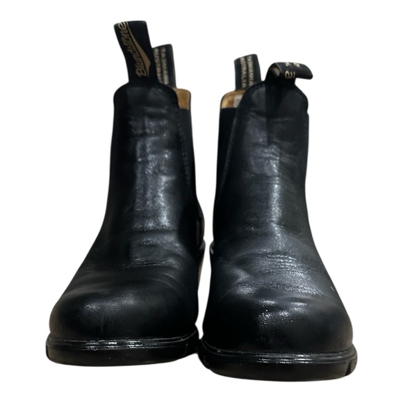 Blundstone Shoes - Blundstone women’s Dark Black Leather Boots size 7